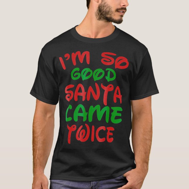 T-shirt Noël inapproprié est Drôle cadeau de Noël de Noël (Devant)