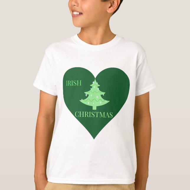 T-shirt Noël irlandais (Devant)