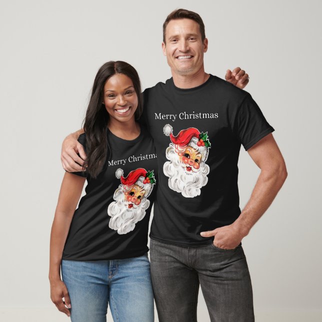 T-shirt Noël Jolly Père Noël (Unisexe)