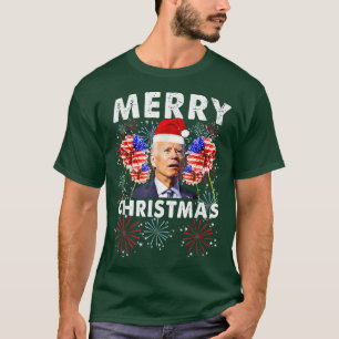 T-shirt Noël Joyeux Noël Confus Drôle Joyeux 4ème De J