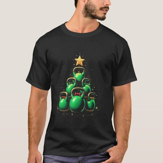 T-shirt Noël Kettlebell (Devant)