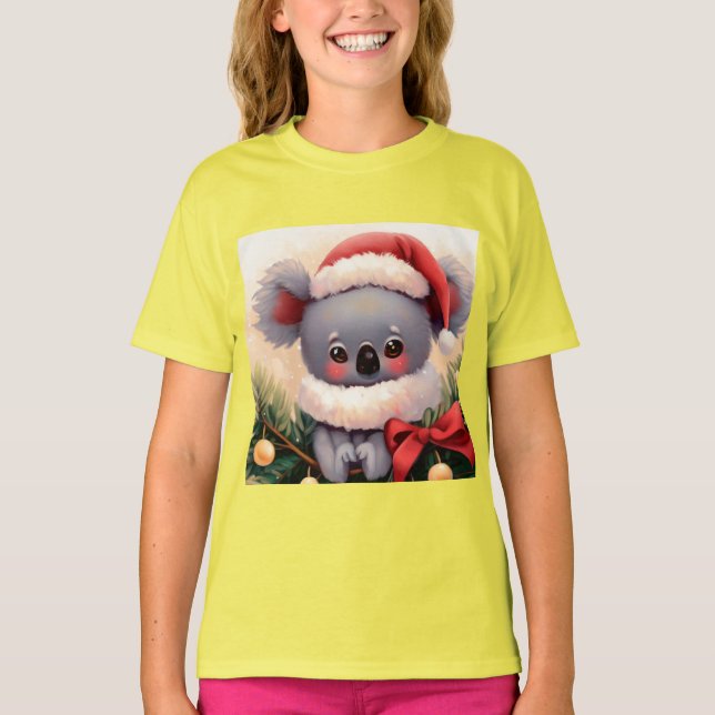 T-shirt Noël Koala 4 (Devant)