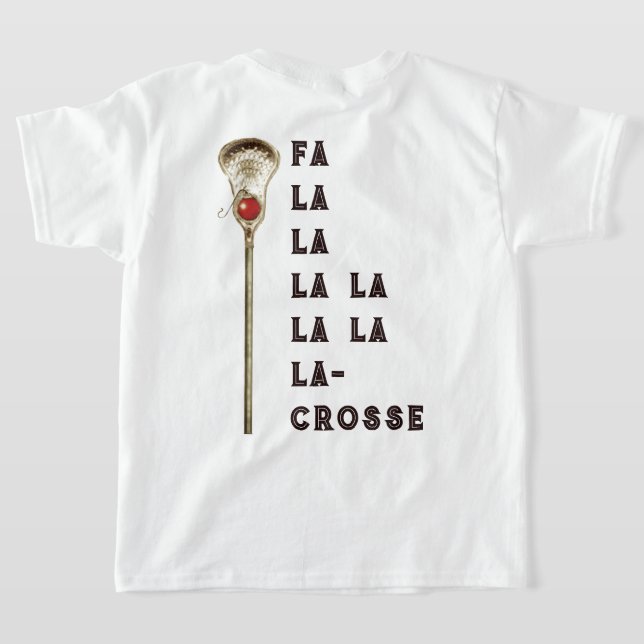 T-shirt Noël Lacrosse des Fêtes (Couchage Retour)