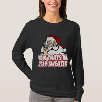 T-shirt Noël laid jurent le père noël