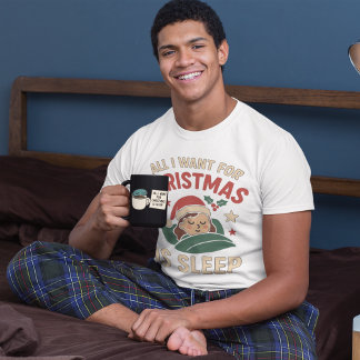 T-shirt Noël : Le sommeil est tout