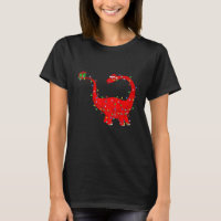 Noël Lumières Père Noël Brontosaurus Dinosaure Noë