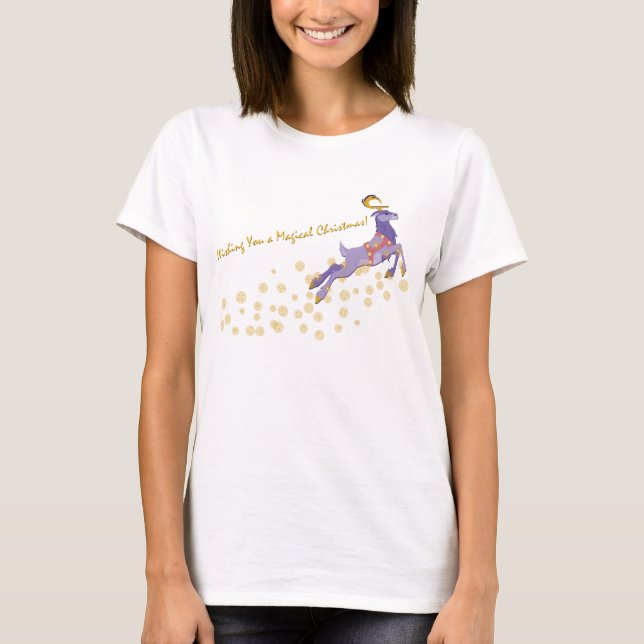 T-shirt Noël magique (Devant)