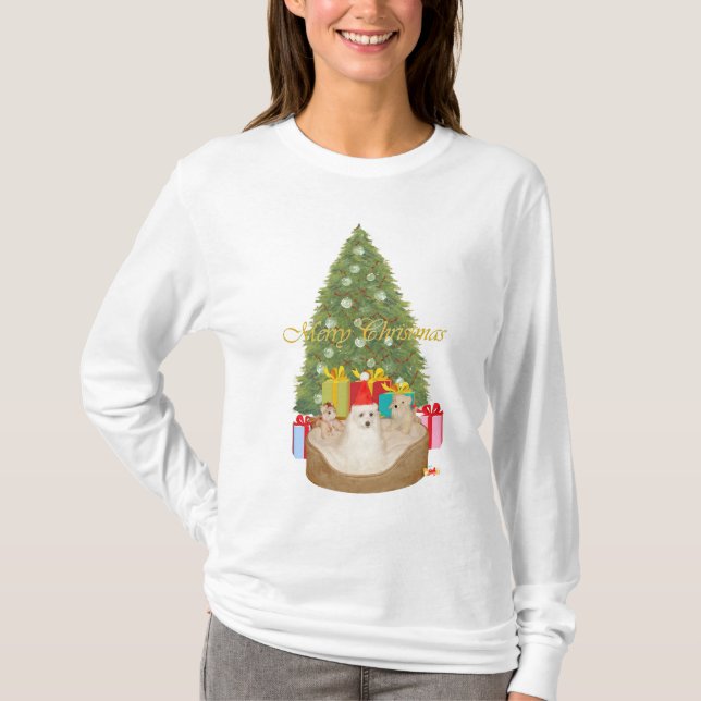 T-shirt Noël maltais (Devant)