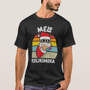 T-shirt Noël Mele Kalikimaka Boy Apparel Shaka Père Noël