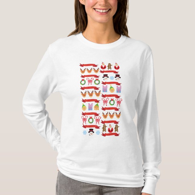 T-shirt Noël mignon (Devant)