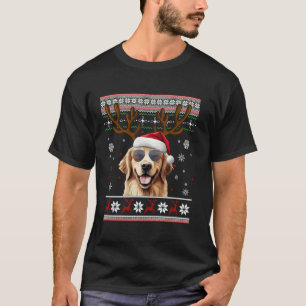 T-shirt Noël Moche Famille Correspondant Chien Ret