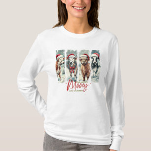 T-shirt Noël moo-vivant et en pleine croissance