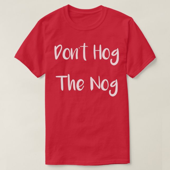 T-shirt Noël n'enjambe pas l'épisode du noeud (Design devant)
