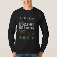 Noël n'est pas un grand fan, la sueur anti Noël mo