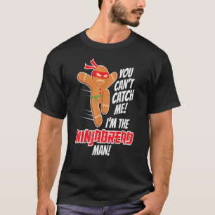 T-shirt Noël Ninjabread Homme Drôle Gingerbread Design