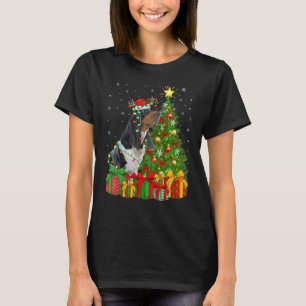 T-shirt Noël Noël du Chien Rhodesian Ridgeback Père Noël
