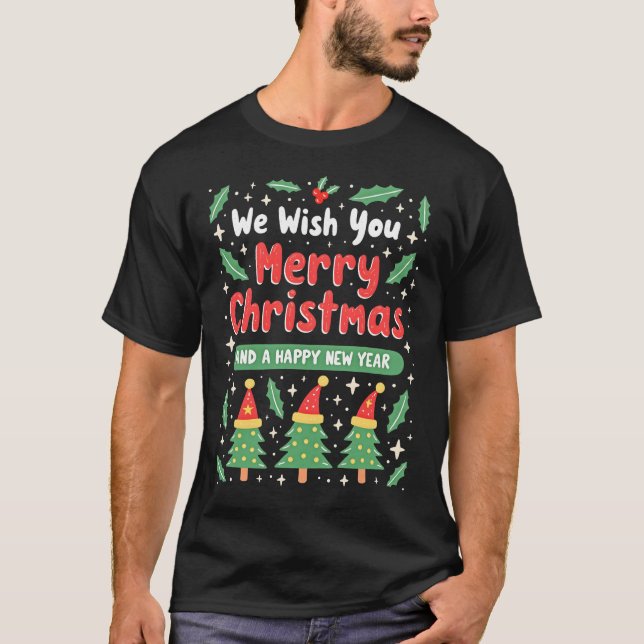 T-shirt Noël Noël Noël Noël Noël  (Devant)