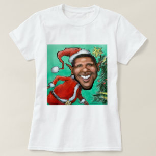 T-shirt Noël Obama