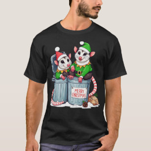T-shirt Noël Opossum