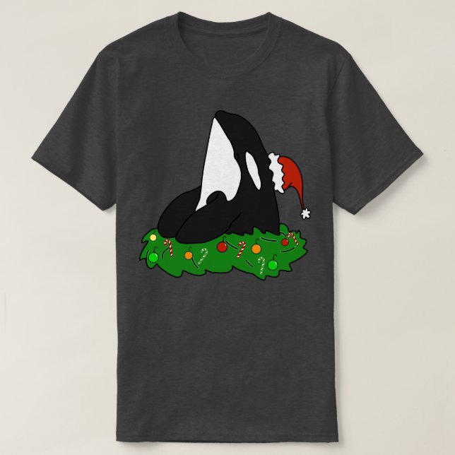 T-shirt Noël Orca 1 (Design devant)