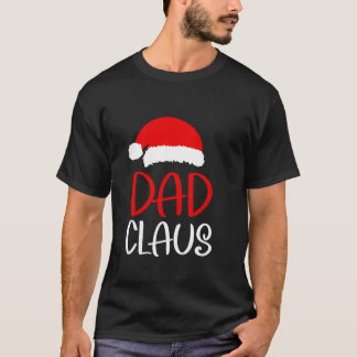 T-shirt Noël Papa Claus Correspondre Famille Noël