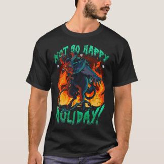 T-shirt Noël pas si heureux Horreur de vacances