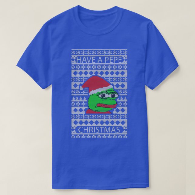 T-shirt Noël Pepe (Design devant)