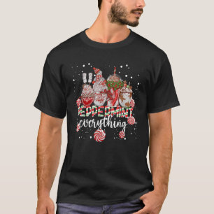T-shirt Noël Peppermenthe Tout Café Chocolat M