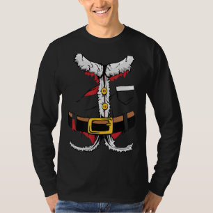 T-shirt Noël Père Noël Costume Père Noël Fun Père Noël Sui