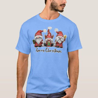 T-shirt Noël Père Noël Gnomes Png Joyeux