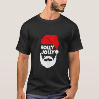 T-shirt Noël Père Noël Holly Jolly Débardeur