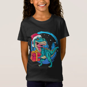 T-Shirt Noël Père Noël Saurus Rex