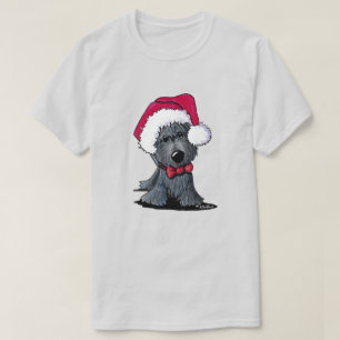 T-shirt Noël Père Noël Scottish Terrier