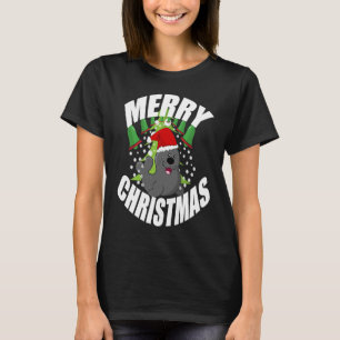 T-shirt Noël Père Noël Seal Animal Mer Lion Noël