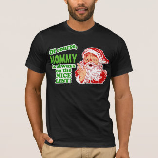 T-shirt Noël personnalisé (de votre nom)
