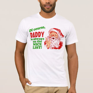 T-shirt Noël personnalisé (de votre nom)