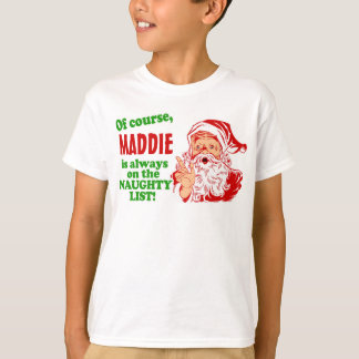 T-shirt Noël personnalisé (votre nom)