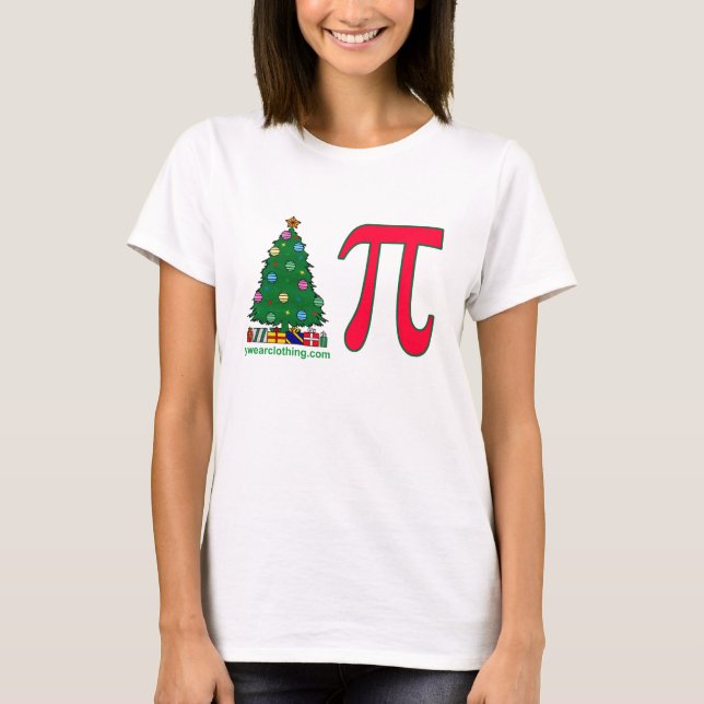 T-shirt Noël pi (Devant)