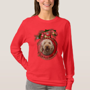 T-shirt Noël - plate-forme les halls - Goldendoodles