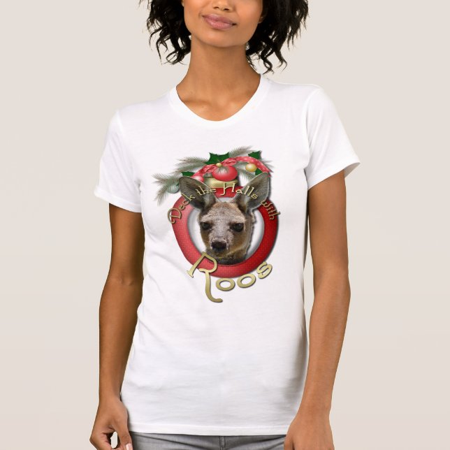 T-shirt Noël - plate-forme les halls - Roos (Devant)