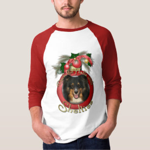 T-shirt Noël - plate-forme les halls - Sheltie - Chani