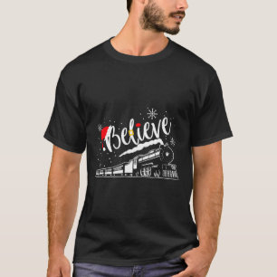 T-shirt Noël Pôle Nord Express Polaire Tous à l'étranger N