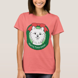 T-shirt Noël Poméran