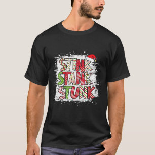 T-shirt Noël Putain Stunk Famille Correspondance Xmas W