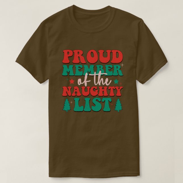 T-shirt Noël Rétro 6 (Design devant)