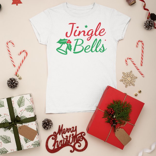 T-shirt Noël Retro Jingle Bells (Créateur téléchargé)