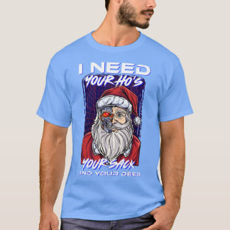 T-shirt Noël rétro moche des années 90 Hommes Femmes Noël