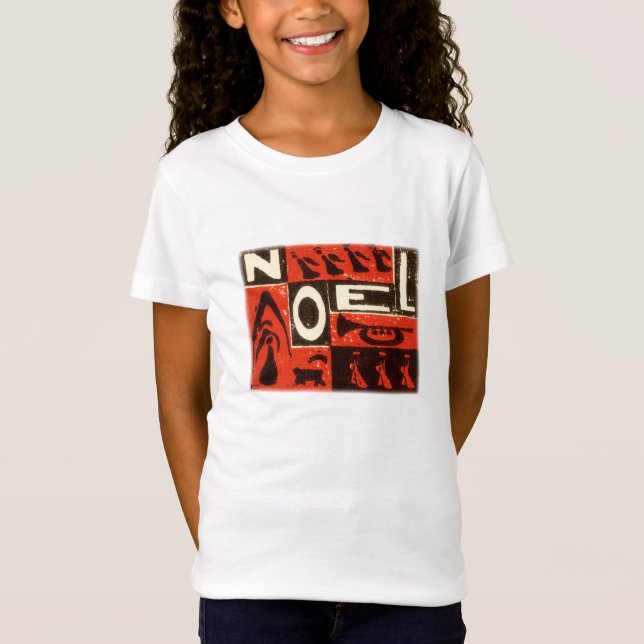 T-Shirt Noel Rouge (Devant)