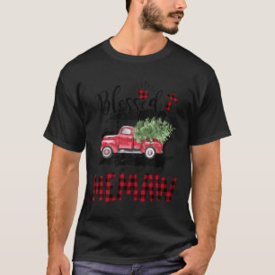 T-shirt Noël Rouge à Mémeu béni
