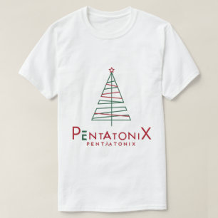 T-shirt Noël slick Pentatonix